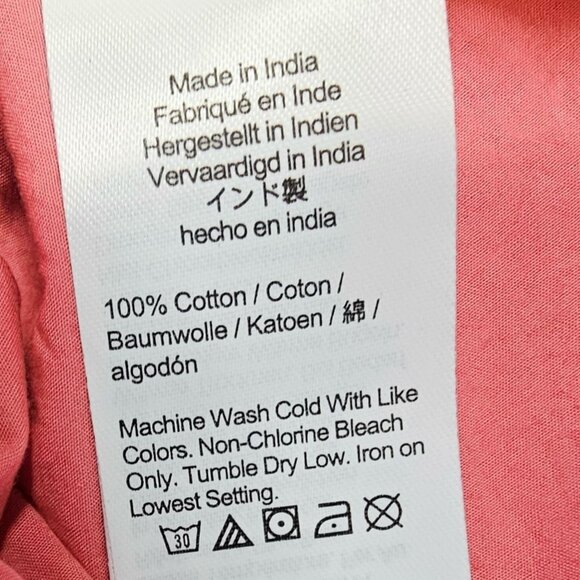 J. Crew Womens S/M‎ Pink Cotton Poplin Tunic Midi Dress with Pockets - Picture 11 of 16